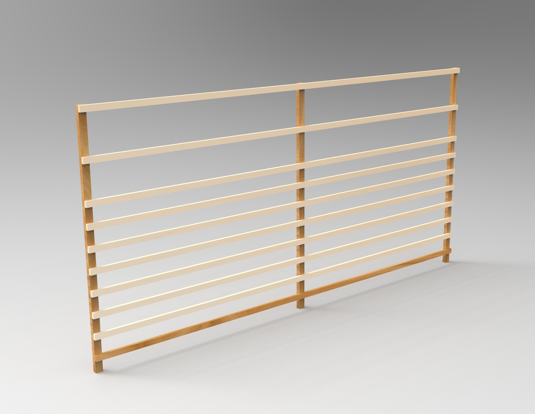 Lärchen- und Fichten Hordengatter 4,00 x 2,00 m